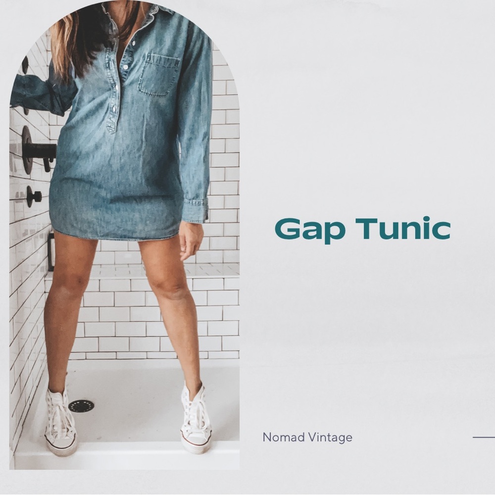 Gap Chambray Tunic - image 1